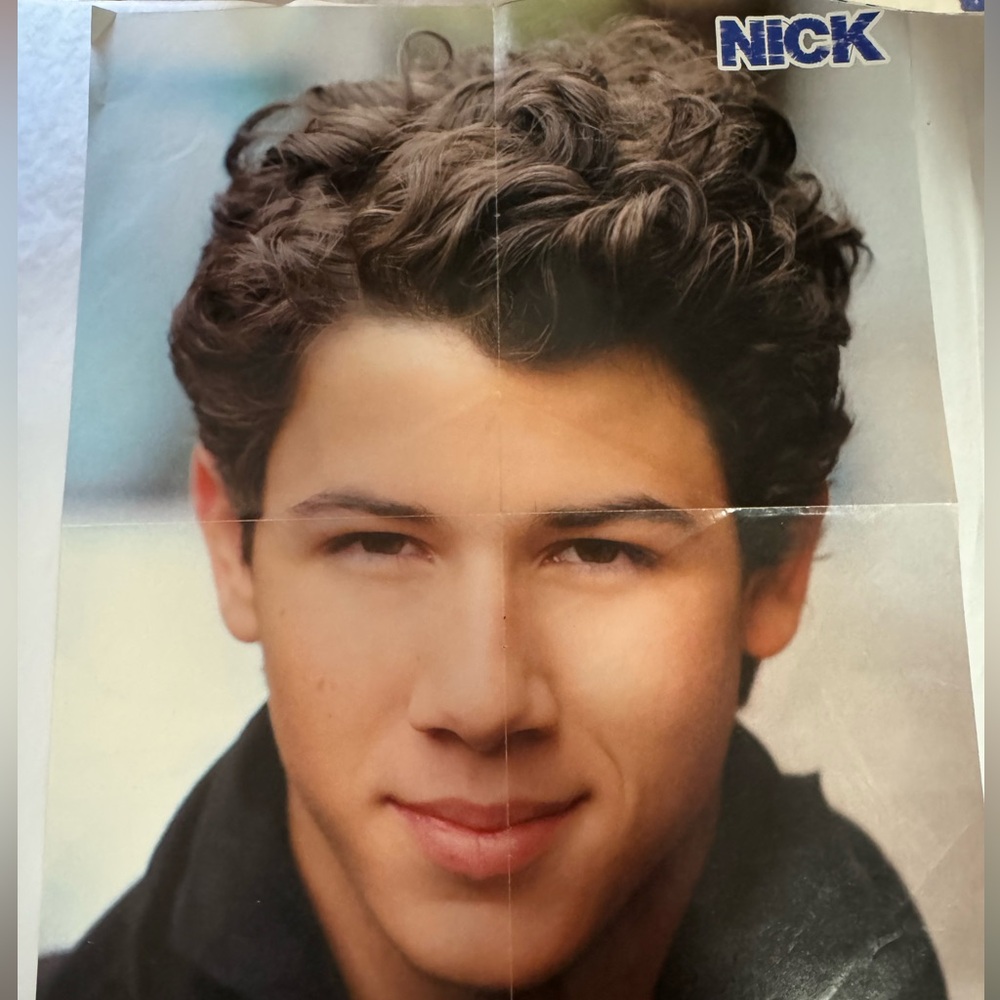 vintage Nick Jonas TigerBeat magazine poster 16x20 #collectible #christmas movie